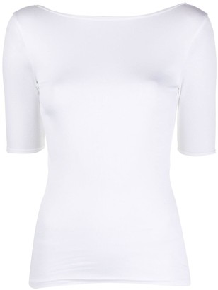Boat Neck T Shirt - Up to 50% off at ShopStyle UK