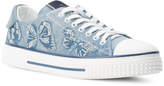 Thumbnail for your product : Valentino Garavani butterfly appliqué sneakers