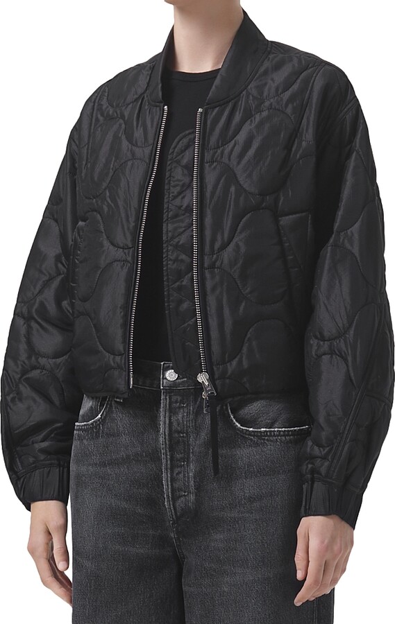 AGOLDE x Shoreditch Ski Club Iona Quilted Jacket