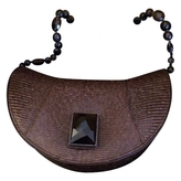 Thumbnail for your product : Giorgio Armani Brown Leather Handbag