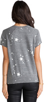 Thumbnail for your product : Monrow Stars Short Sleeve Sweatshirt