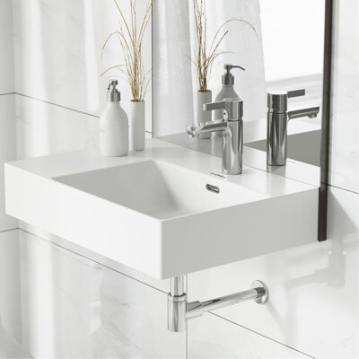 Swiss Madison St. Tropez 24 x 18 Ceramic Wall Hung Sink with Right Side Faucet Mount