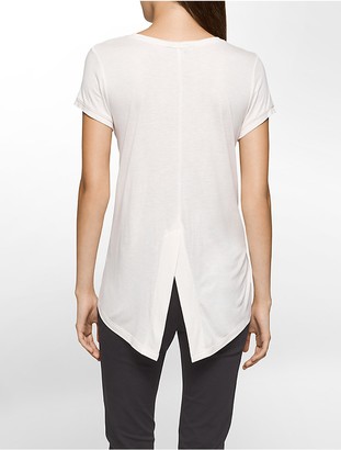 Calvin Klein Solid Splitback T-Shirt