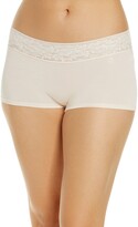 Thumbnail for your product : Tommy John Second Skin Lace Waistband Boyshorts