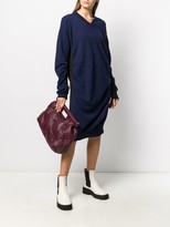 Thumbnail for your product : MM6 MAISON MARGIELA V-neck knitted dress
