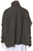 Thumbnail for your product : Rick Owens Long Sleeve Zip-Up Jacket