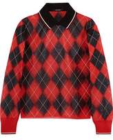 Thumbnail for your product : Isabel Marant Checked Gauze Sweater