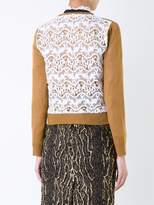 Thumbnail for your product : Loveless lace panel cardigan