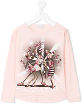 Thumbnail for your product : Little Marc Jacobs animal disco print top