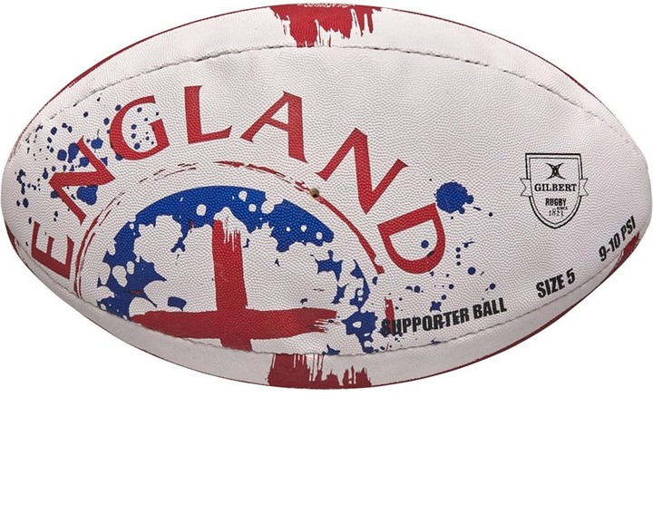 Gilbert Rugby England Flag Rugby Ball Red/Blue/White ShopStyle Teen