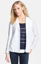 Thumbnail for your product : Eileen Fisher Irish Linen Notch Collar Jacket