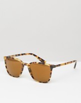 Thumbnail for your product : Dolce & Gabbana Square Sunglasses in Tort