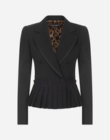 Thumbnail for your product : Dolce & Gabbana Double-breasted woolen blazer