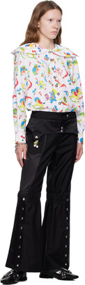 【CHOPOVA LOWENA】Black Slalom Trousers Men's Slalom Trousers – Chopova Lowena