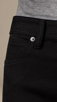 Thumbnail for your product : Burberry Skinny Fit High-Rise Deep Black Jeans