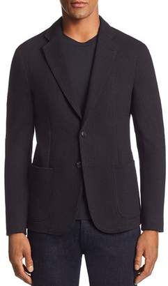 Emporio Armani Textured Regular Fit Soft Jacket