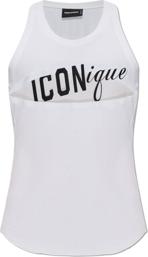 DSQUARED2 Sleeveless Top  - White