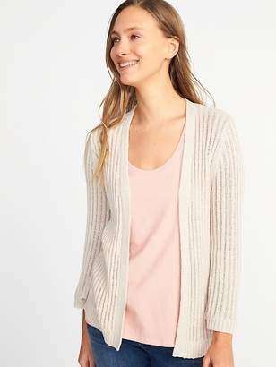 Old Navy Textured Open-Front Bell-Sleeve Sweater for Women