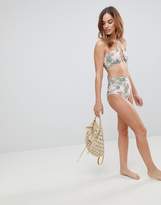 Thumbnail for your product : Playful Promises Floral Printed Wrap Around Bikini Top