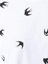 Thumbnail for your product : McQ swallow print oversized T-shirt dress