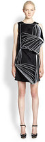 Thumbnail for your product : Christopher Kane Double-Square Layered Organza Dress