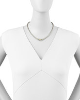 Thumbnail for your product : Lagos Derby Caviar Mixed-Metal Necklace, 16"L