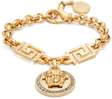 versace medusa crystalembellished bracelet