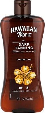 Hawaiian Tropic, Dark Tanning Coconut Oil, 8 fl oz (236 ml)