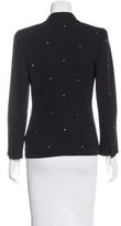 Thumbnail for your product : Sonia Rykiel Embellished Notched-Lapel Blazer