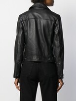 Thumbnail for your product : Karl Lagerfeld Paris Ikonik leather biker jacket