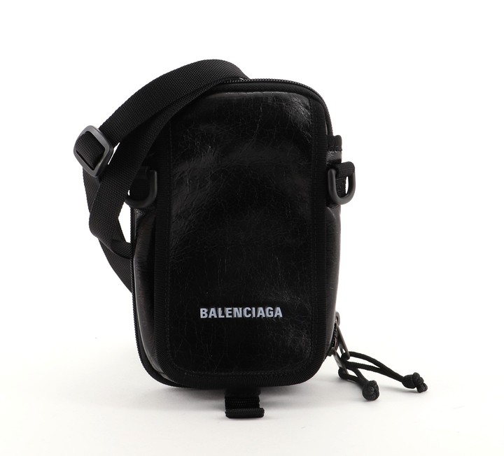 Balenciaga Explorer Crossbody Pouch Leather ShopStyle Shoulder Bags