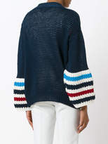 Thumbnail for your product : Antonio Marras striped cardigan