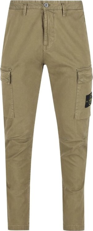 Stone Island Compass-Badge Tapered Trousers