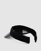 Thumbnail for your product : Morgan & Taylor Women's Black Visors - Gloria Visor - Size One Size at The Iconic