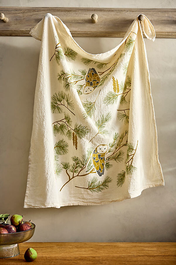 Night Owl Dish Towel at Terrain