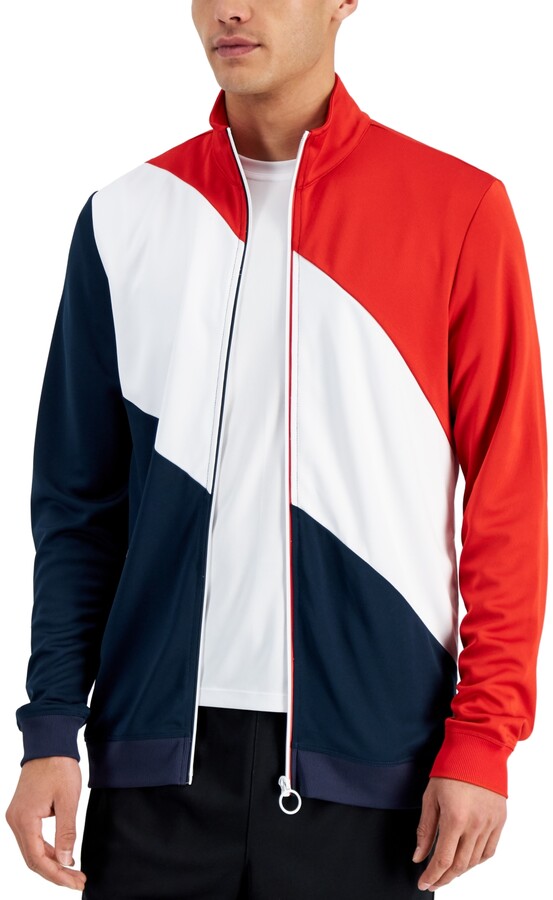 fitted track jacket