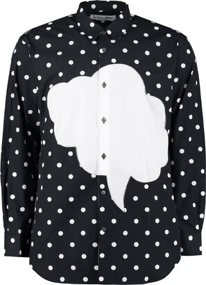 Black Polka Dot Shirt Men | ShopStyle