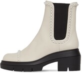 Thumbnail for your product : Stuart Weitzman 70mm Norah Demipearl Leather Ankle Boots