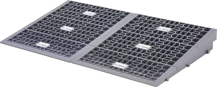 Silver Spring 32 in. W Plastic Multi-Height Threshold Ramp-800 lb Weight Capacity