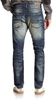 Thumbnail for your product : PRPS Quilted Straight-Leg Jeans