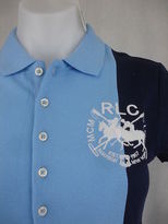 Thumbnail for your product : Ralph Lauren Womens Big Pony Polo Shirt Dual Double Match Mesh Short Sleeve Navy
