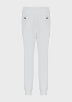 Thumbnail for your product : Emporio Armani Double-Jersey, Logo Joggers