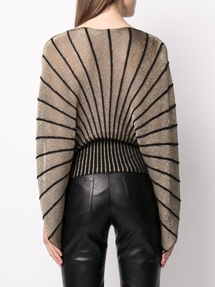 Stella McCartney Cape-Style Knitted Top