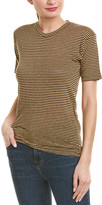 Thumbnail for your product : Isabel Marant Etoile Leon Striped Linen And Cotton-Blend T-Shirt