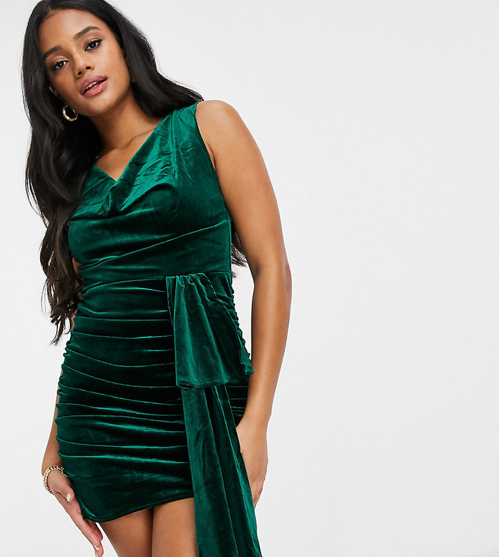 Emerald Green Velvet Dress | Shop the ...
