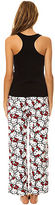 Thumbnail for your product : Hello Kitty Intimates The Bow Print Tank PJ Set in Black & White