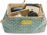 Thumbnail for your product : Toms JOYN Aqua and Gold Chevron Frame Clutch