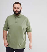 Thumbnail for your product : Tommy Hilfiger Big & Tall Regular Fit Pique Polo Flag Logo In Green