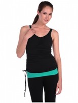 Thumbnail for your product : So Low Deep V-Neck Cami with Contrasting Mesh