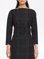 Thumbnail for your product : Marc Jacobs Check Print Wool Blouse